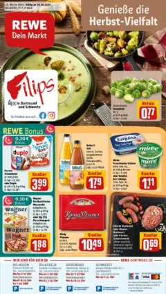 Rewe prospekt Dortmund	 ab 19.10.2025 gültig