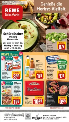 Rewe prospekt Ahlen	 ab 19.10.2025 gültig