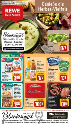 Rewe prospekt Wesel	 ab 19.10.2025 gültig