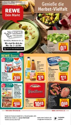 Rewe prospekt Dortmund	 ab 19.10.2025 gültig