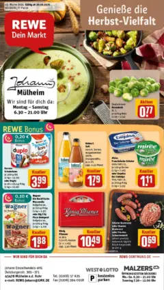 Rewe prospekt Mülheim An Der Ruhr	 ab 19.10.2025 gültig