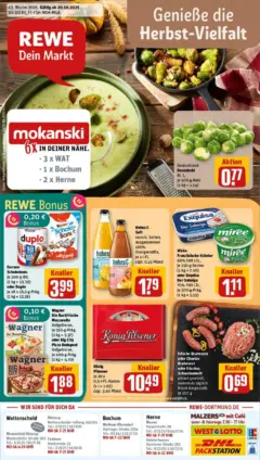 Rewe prospekt Bochum	 ab 19.10.2025 gültig