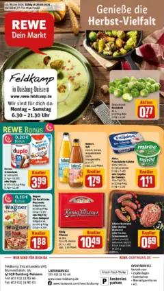 Rewe prospekt Duisburg / Duissern	 ab 19.10.2025 gültig