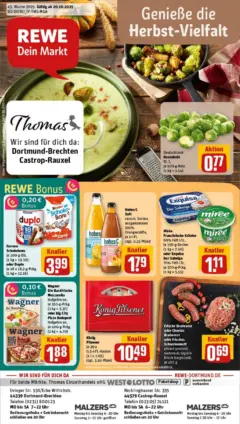 Rewe prospekt Castrop-Rauxel	 ab 19.10.2025 gültig