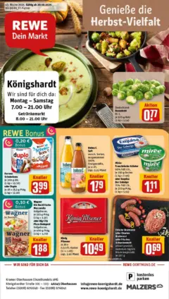 Rewe prospekt Oberhausen	 ab 19.10.2025 gültig