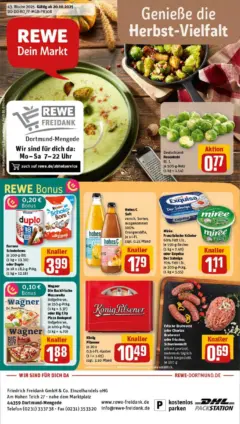 Rewe prospekt Dortmund	 ab 19.10.2025 gültig