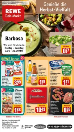 Rewe prospekt Iserlohn	 ab 19.10.2025 gültig