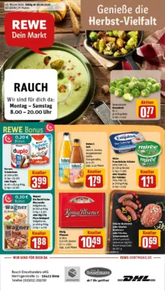 Rewe prospekt Unna	 ab 19.10.2025 gültig