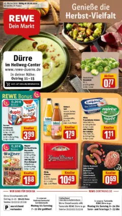 Rewe prospekt Unna	 ab 19.10.2025 gültig