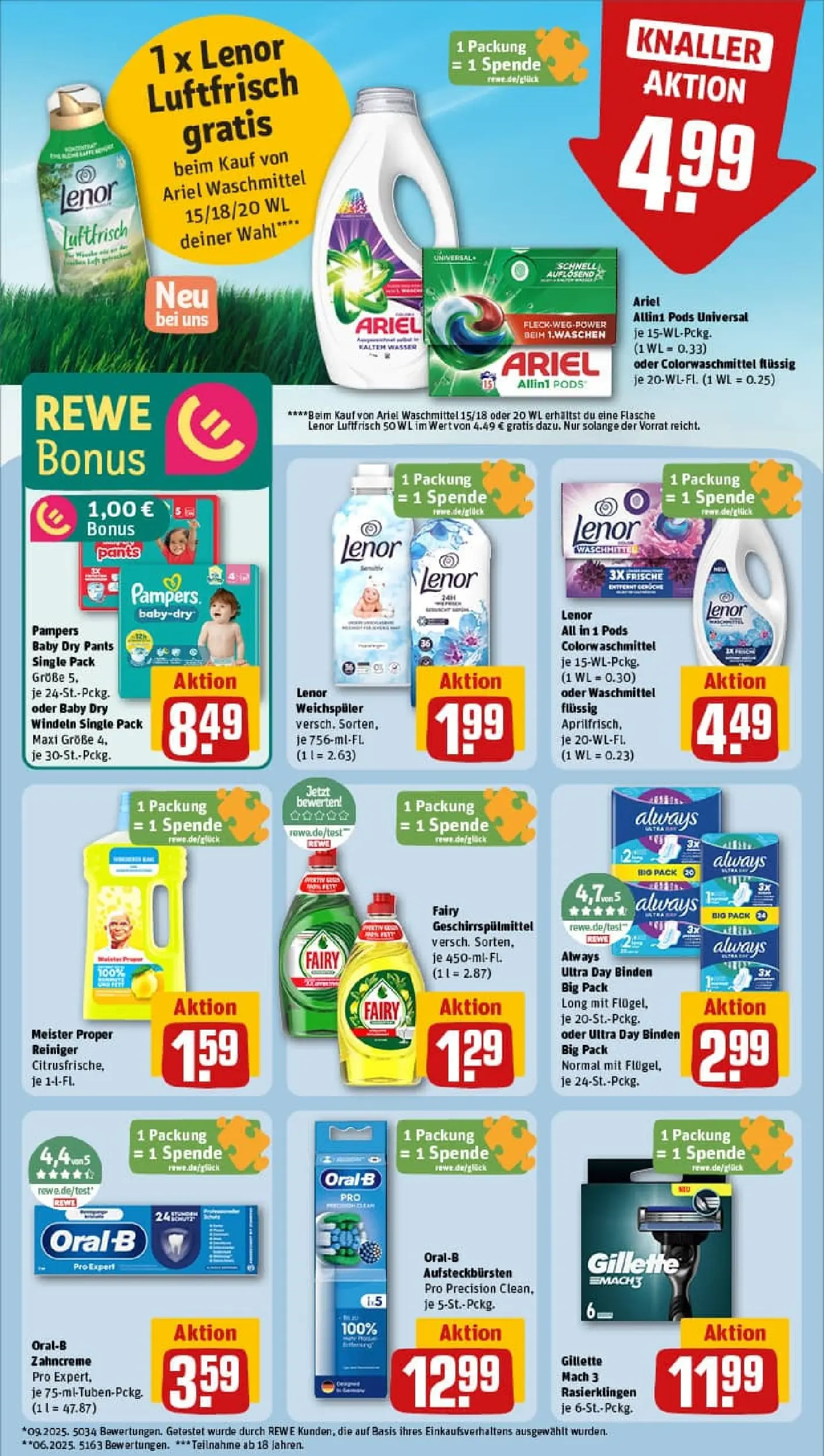 REWE Prospekt ab 19.10.2025 zum Blättern » Angebote | Seite: 19