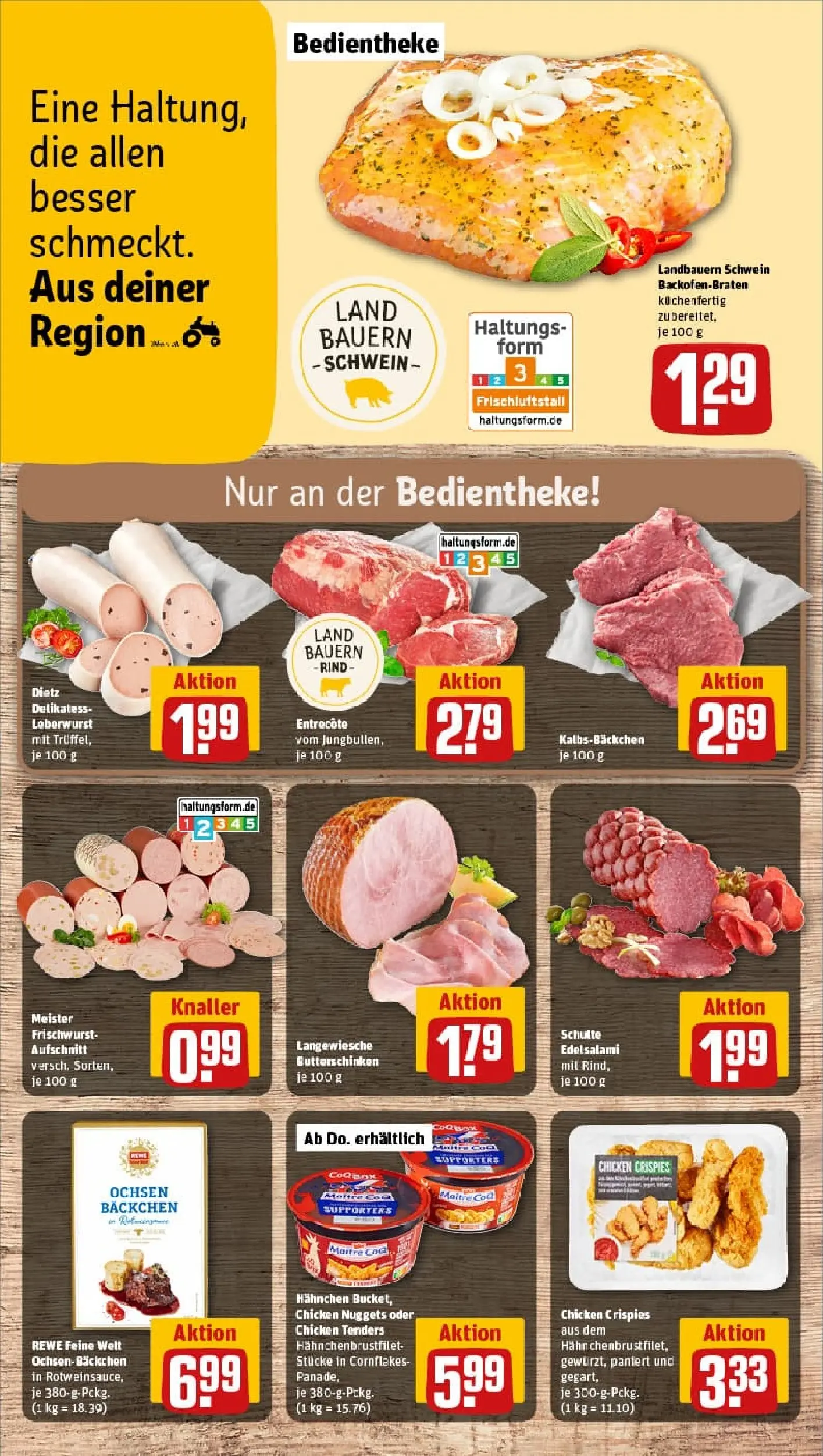 REWE Prospekt ab 19.10.2025 zum Blättern » Angebote | Seite: 10