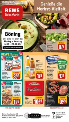 Rewe prospekt Werl	 ab 19.10.2025 gültig