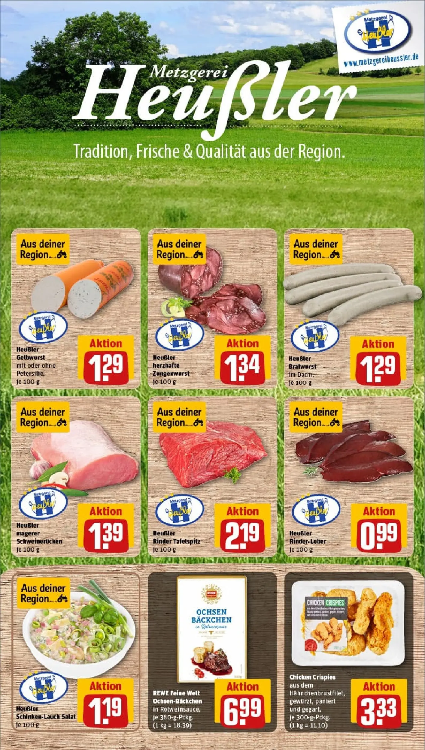 REWE Prospekt ab 19.10.2025 zum Blättern » Angebote | Seite: 10