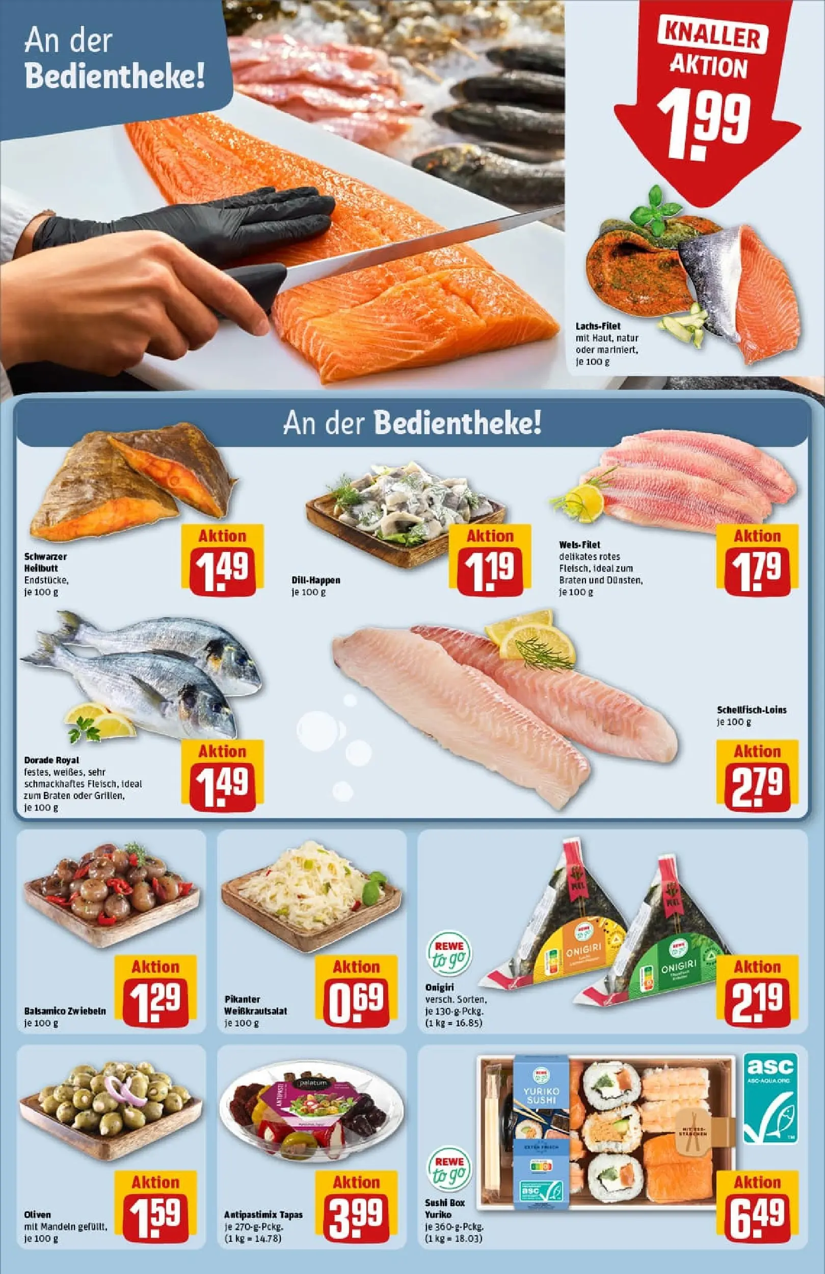 REWE Prospekt ab 19.10.2025 zum Blättern » Angebote | Seite: 16 | Produkte: Balsamico, Box, Mandeln, Zwiebeln