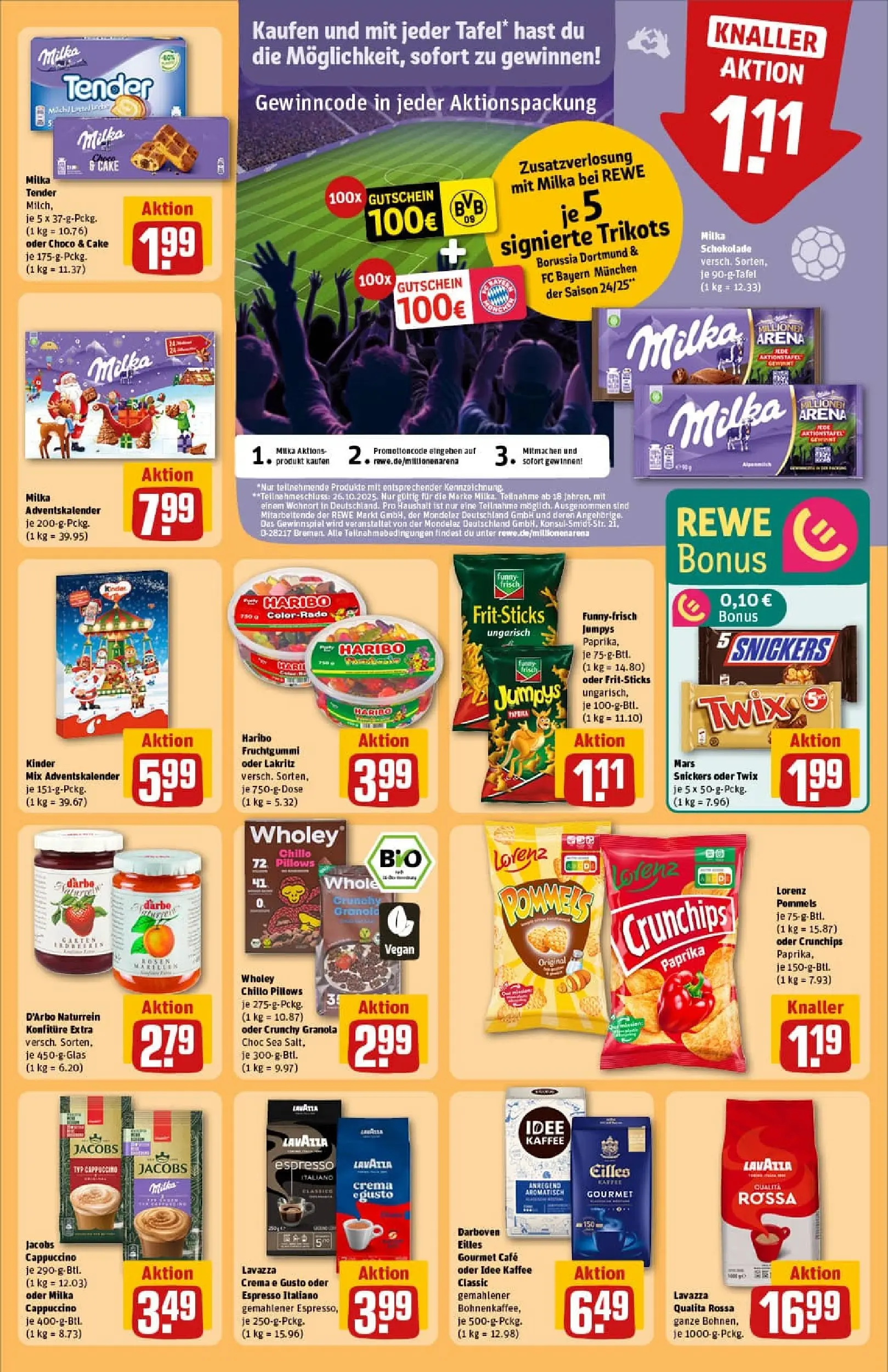 REWE Prospekt ab 19.10.2025 zum Blättern » Angebote | Seite: 25