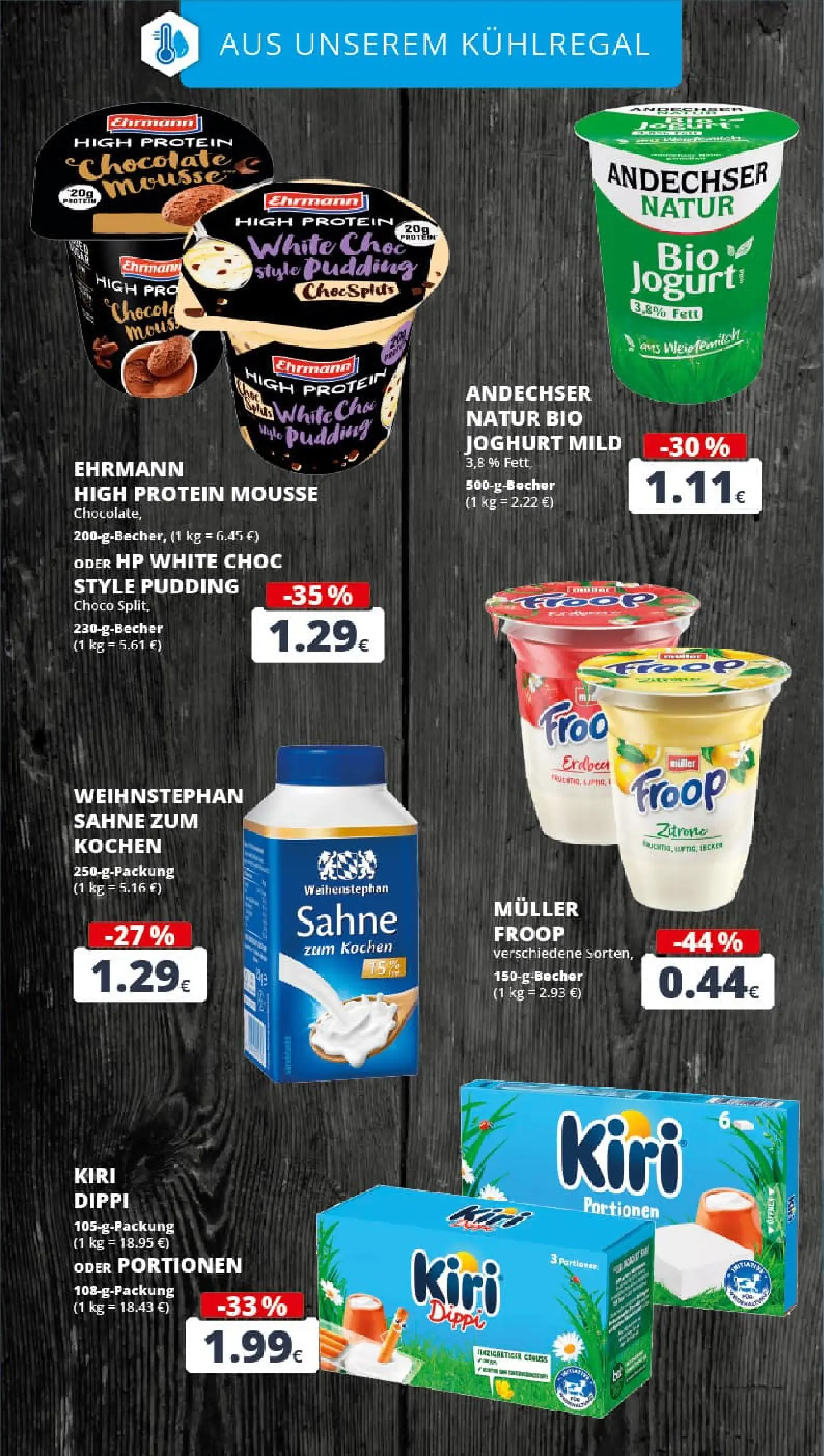 REWE Prospekt ab 19.10.2025 zum Blättern » Angebote | Seite: 16 | Produkte: HP, Joghurt, Zitrone, Sahne
