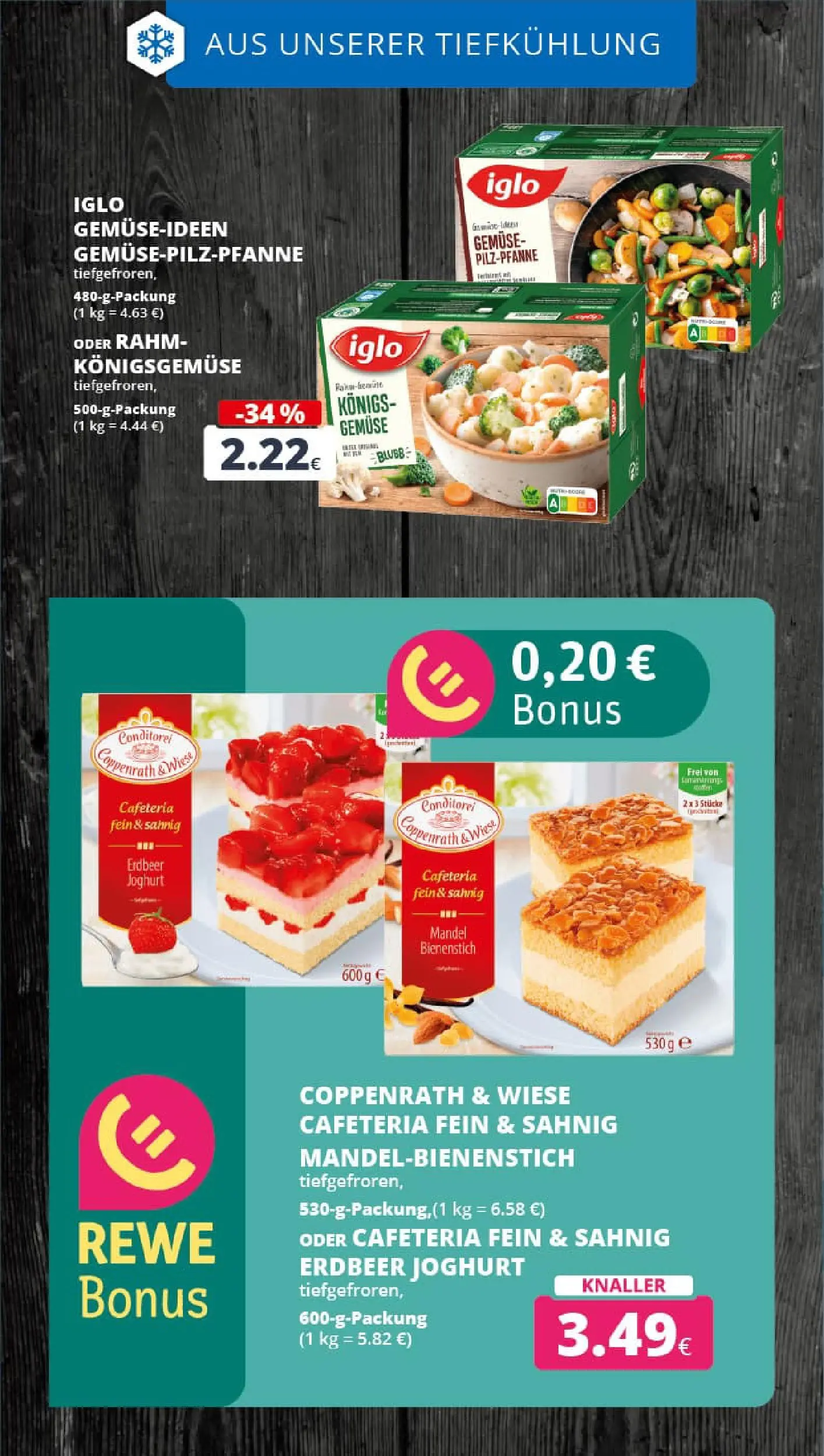 REWE Prospekt ab 19.10.2025 zum Blättern » Angebote | Seite: 18 | Produkte: Joghurt, Iglo, Gemüse