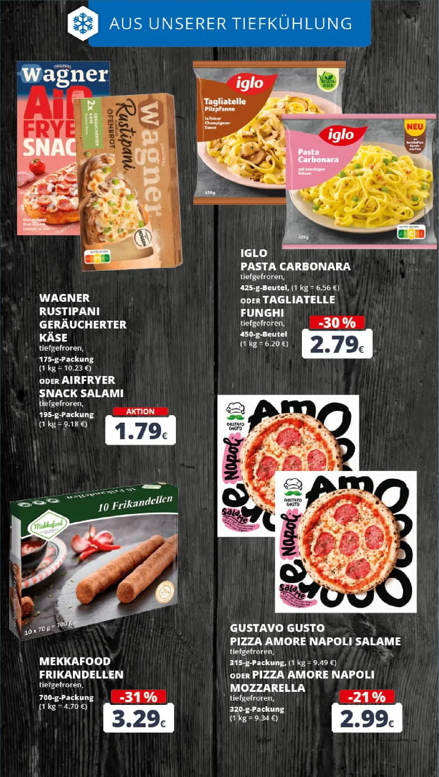 REWE Prospekt ab 19.10.2025 zum Blättern » Angebote | Seite: 19 | Produkte: Gustavo gusto, Käse, Mozzarella, Iglo