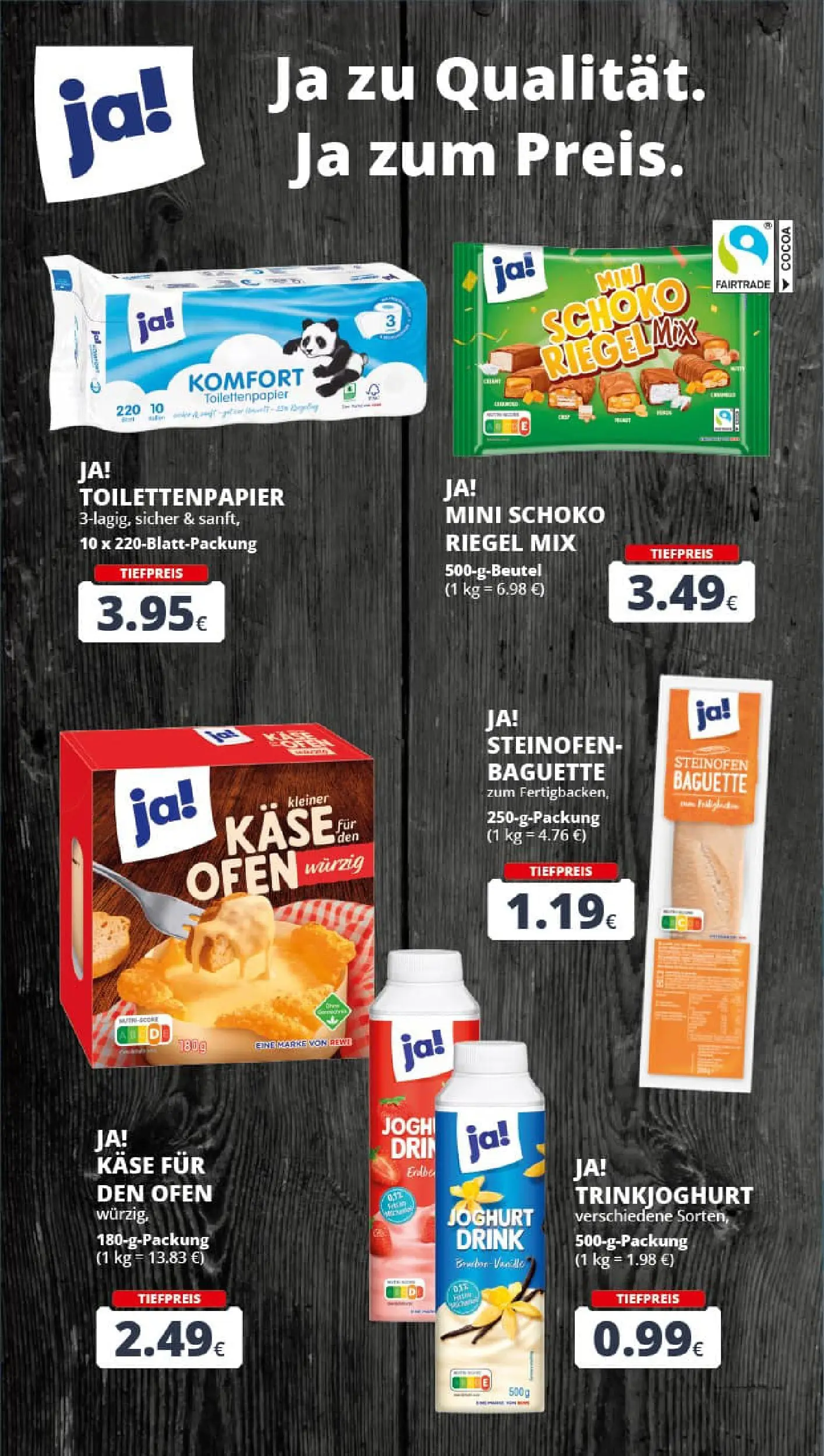 REWE Prospekt ab 19.10.2025 zum Blättern » Angebote | Seite: 23 | Produkte: Ofen, Käse, Baguette, Toilettenpapier