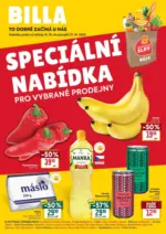 Billa Billa Speciální nabídka: vybrané prodejny – do 29.10.2025