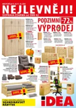 IDEA nábytek IDEA nábytek Aktuální leták – do 31.10.2025