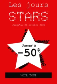 Jours Stars : Toute la sélection