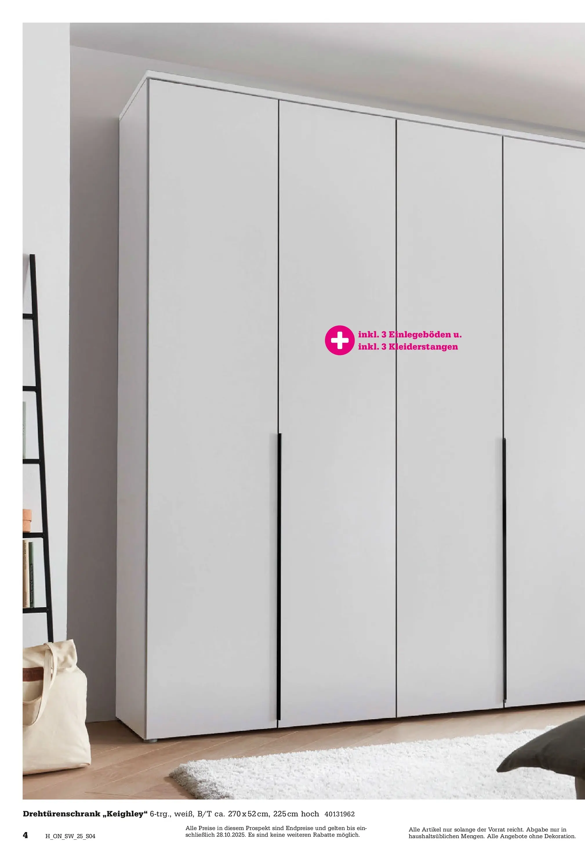 Höffner - Höffner: Express Spezial (ab 14.10.2025) zum Blättern | Seite: 4 | Produkte: Drehtürenschrank
