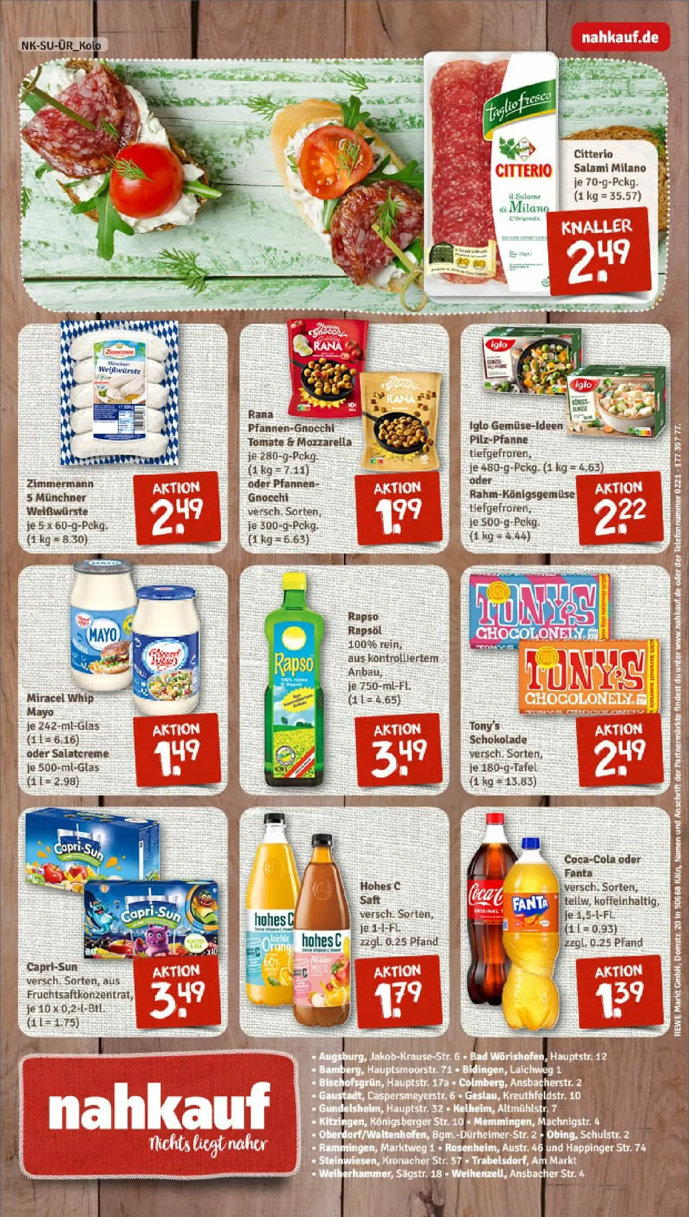 REWE Prospekt ab 19.10.2025 zum Blättern » Angebote | Seite: 8