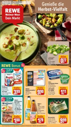 Rewe prospekt Weimar / Weststadt	 ab 19.10.2025 gültig