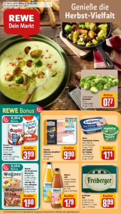 Rewe prospekt Dresden / Leuben	 ab 19.10.2025 gültig