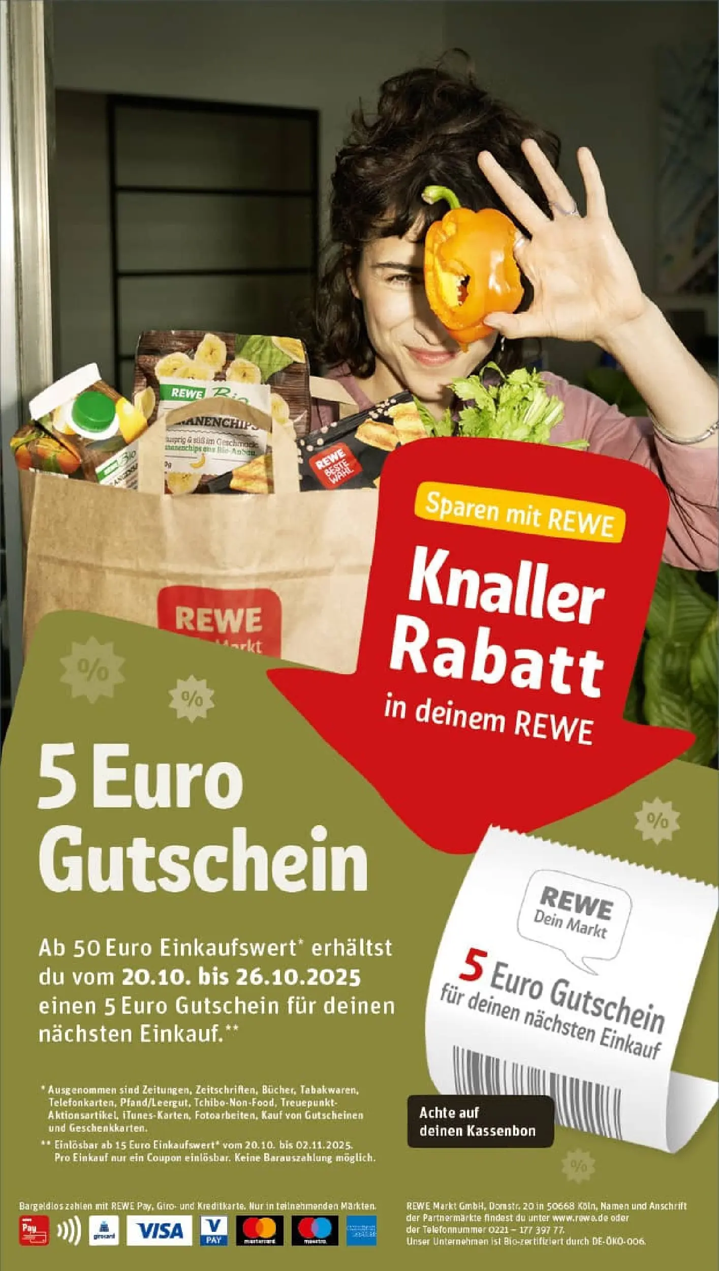 REWE Prospekt ab 19.10.2025 zum Blättern » Angebote | Seite: 4 | Produkte: Chips