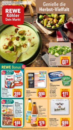 Rewe prospekt Berlin / Köpenick	 ab 19.10.2025 gültig