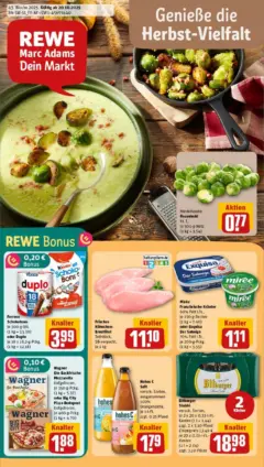 Rewe prospekt Weiskirchen	 ab 19.10.2025 gültig
