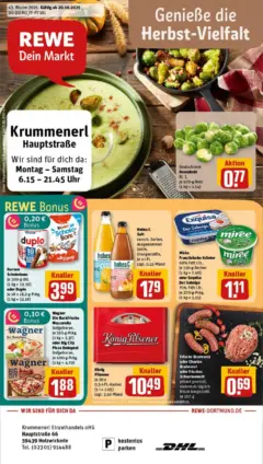 Rewe prospekt Holzwickede	 ab 19.10.2025 gültig