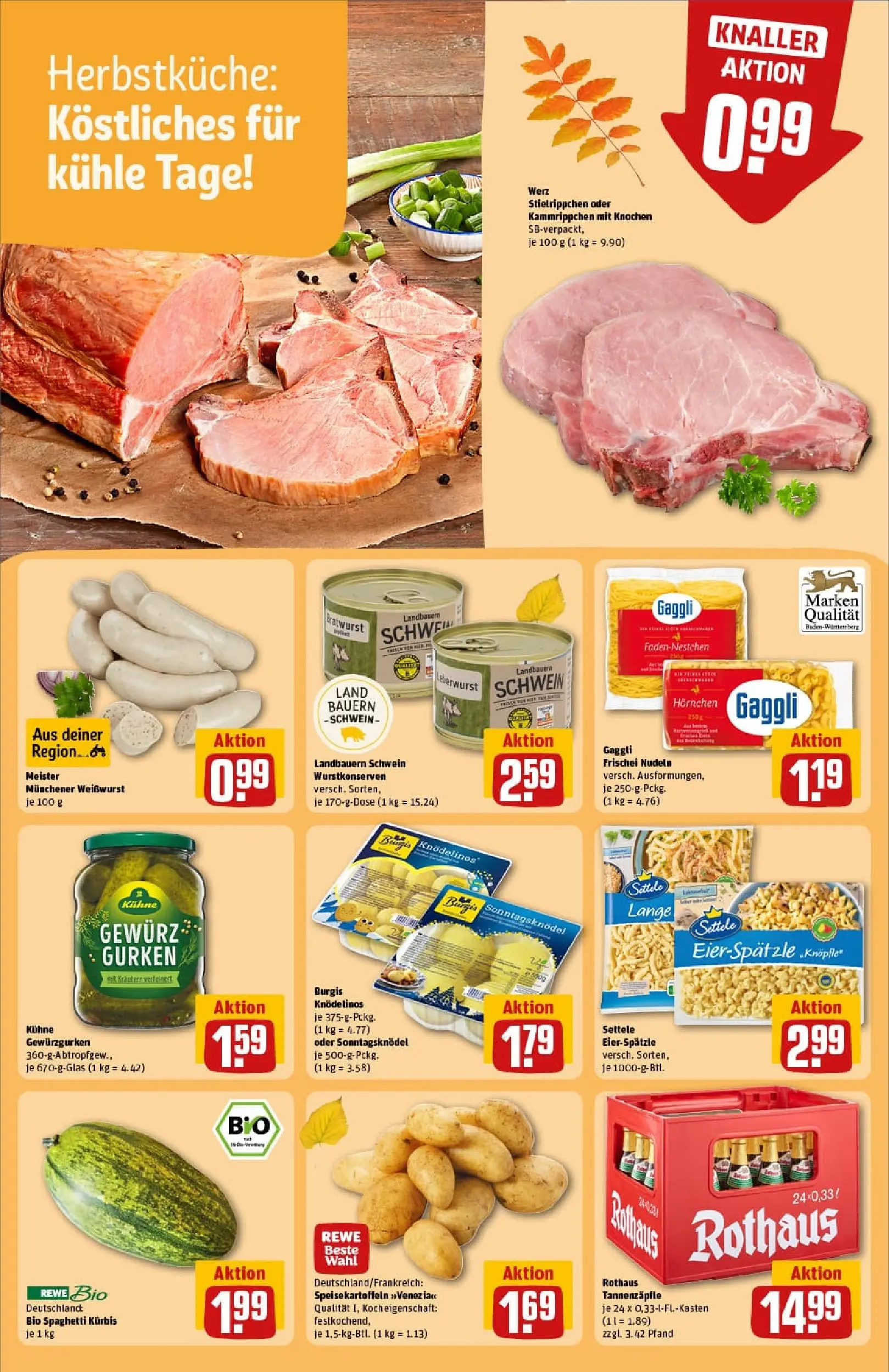 REWE Prospekt ab 19.10.2025 zum Blättern » Angebote | Seite: 18