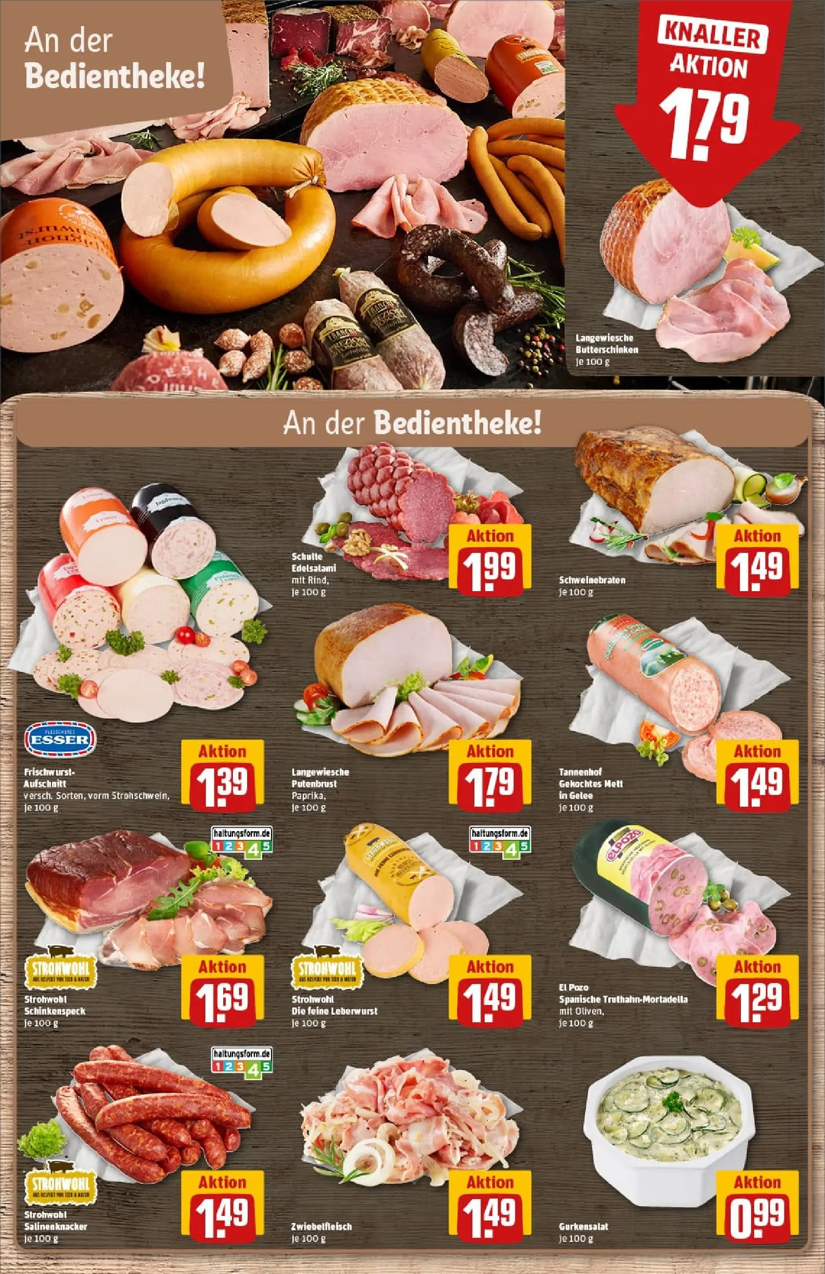 REWE Prospekt ab 19.10.2025 zum Blättern » Angebote | Seite: 12 | Produkte: Paprika, Salami