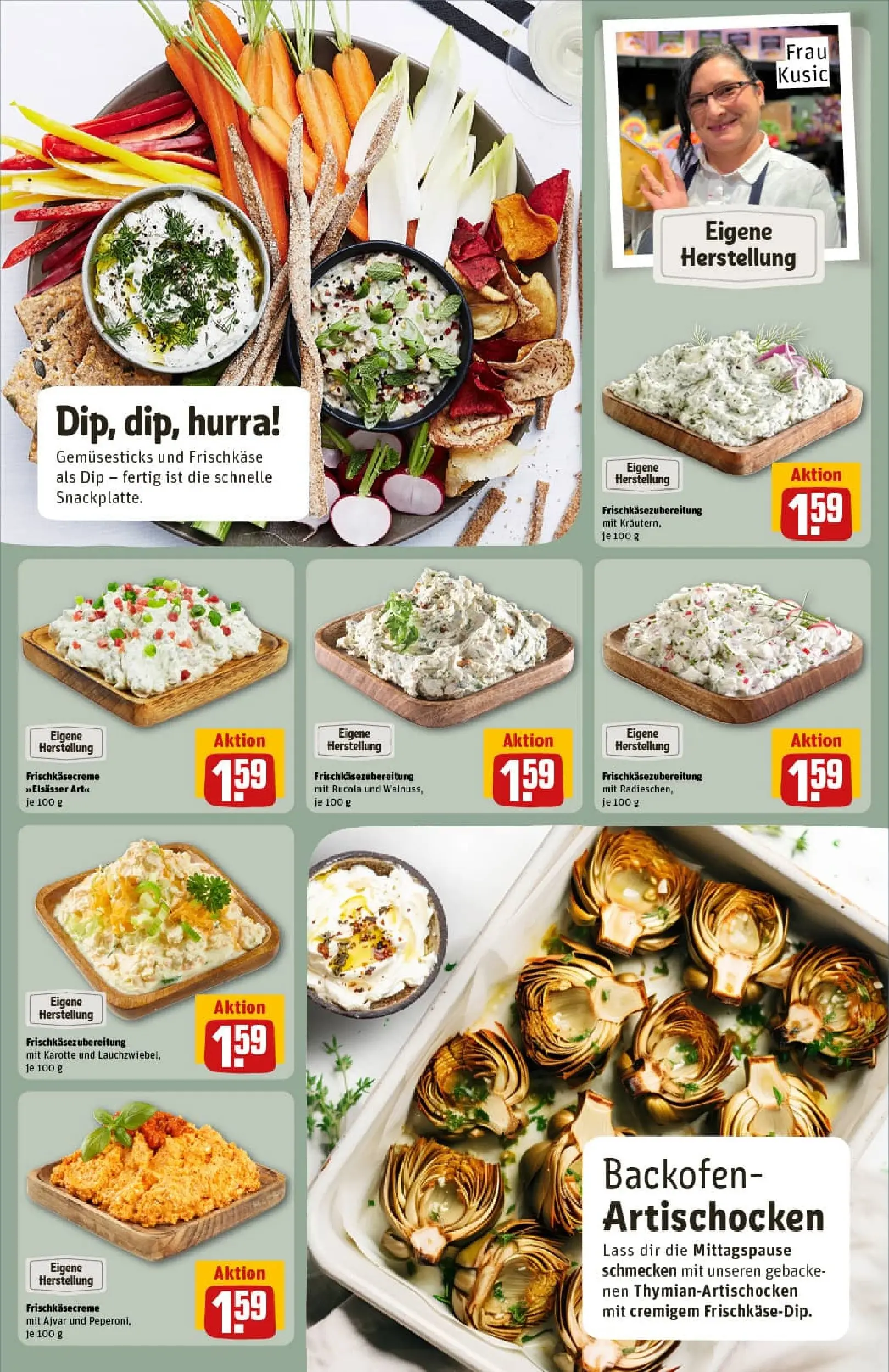 REWE Prospekt ab 19.10.2025 zum Blättern » Angebote | Seite: 15 | Produkte: Rucola, Backofen, Karotte, Frischkase