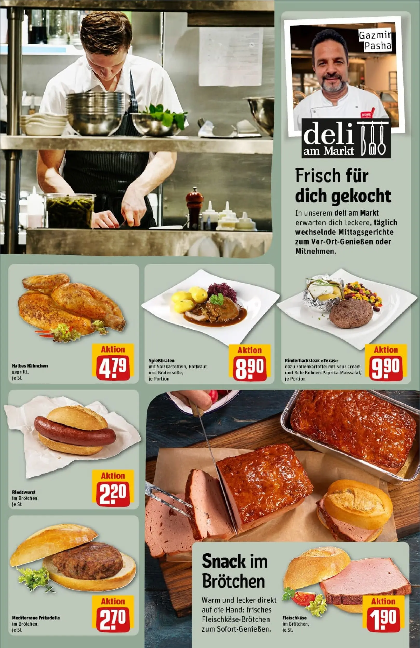 REWE Prospekt ab 19.10.2025 zum Blättern » Angebote | Seite: 15 | Produkte: Hahnchen