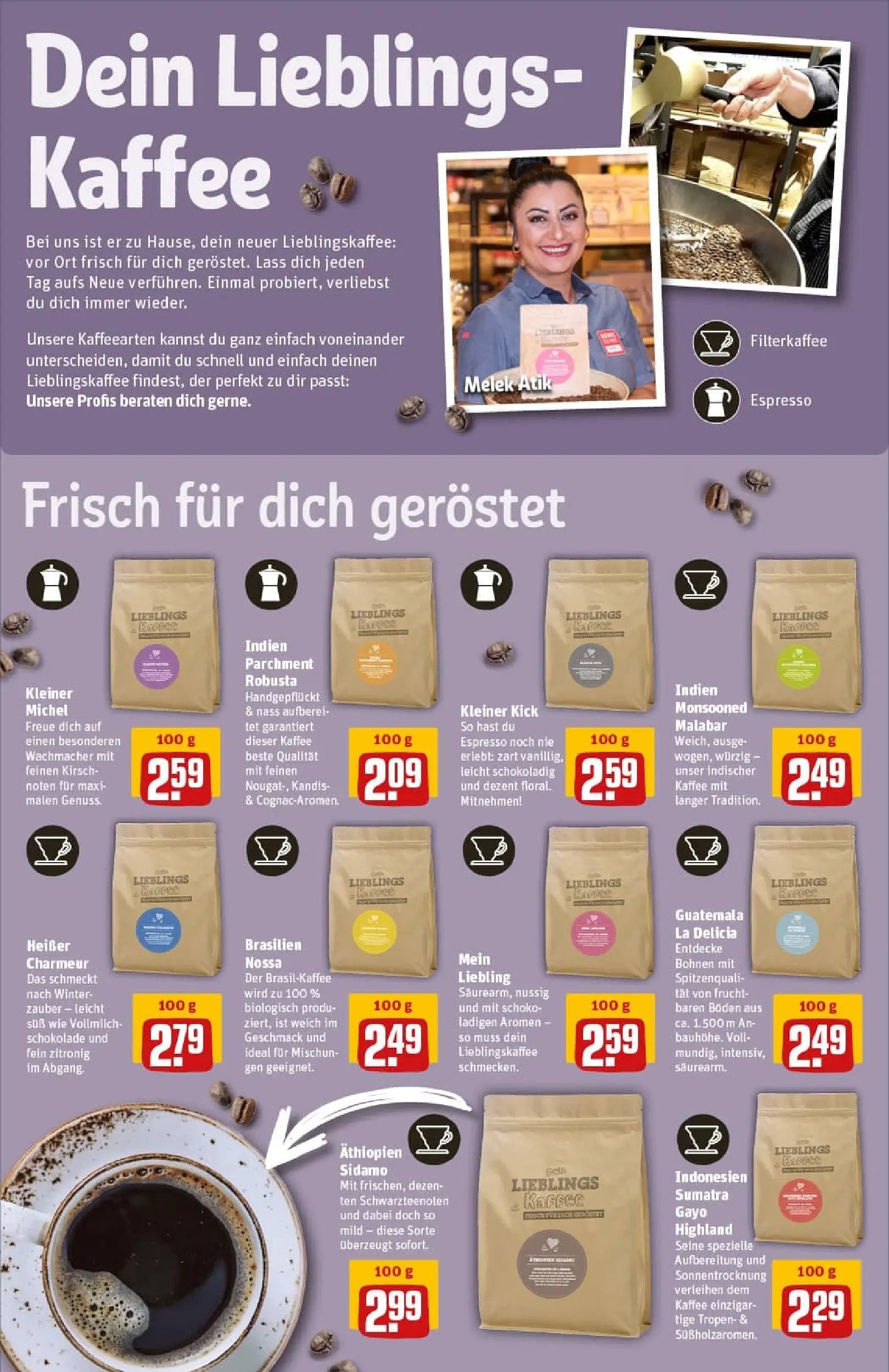 REWE Prospekt ab 19.10.2025 zum Blättern » Angebote | Seite: 16 | Produkte: Kaffee, Schokolade