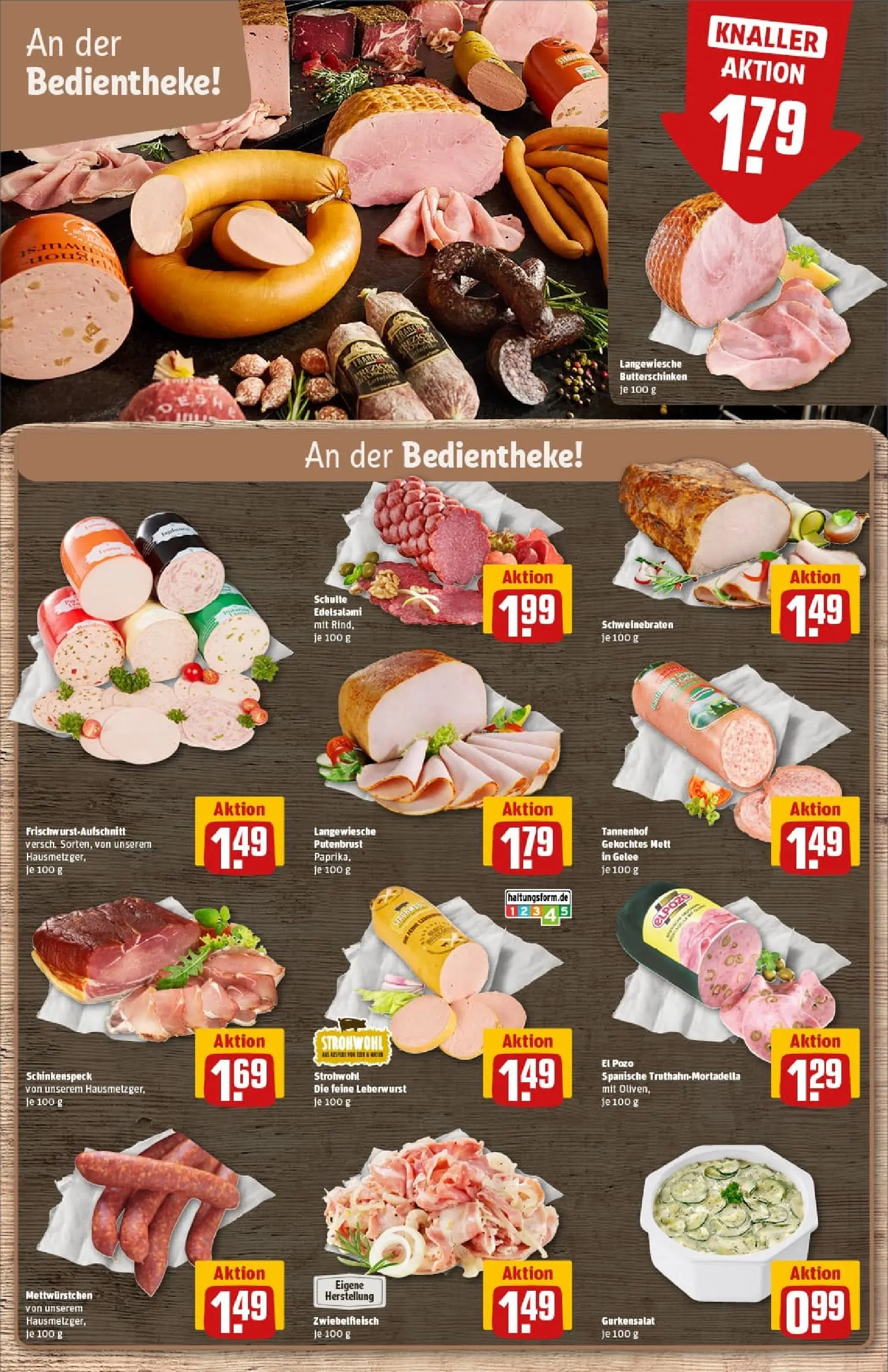 REWE Prospekt ab 19.10.2025 zum Blättern » Angebote | Seite: 12 | Produkte: Paprika, Salami