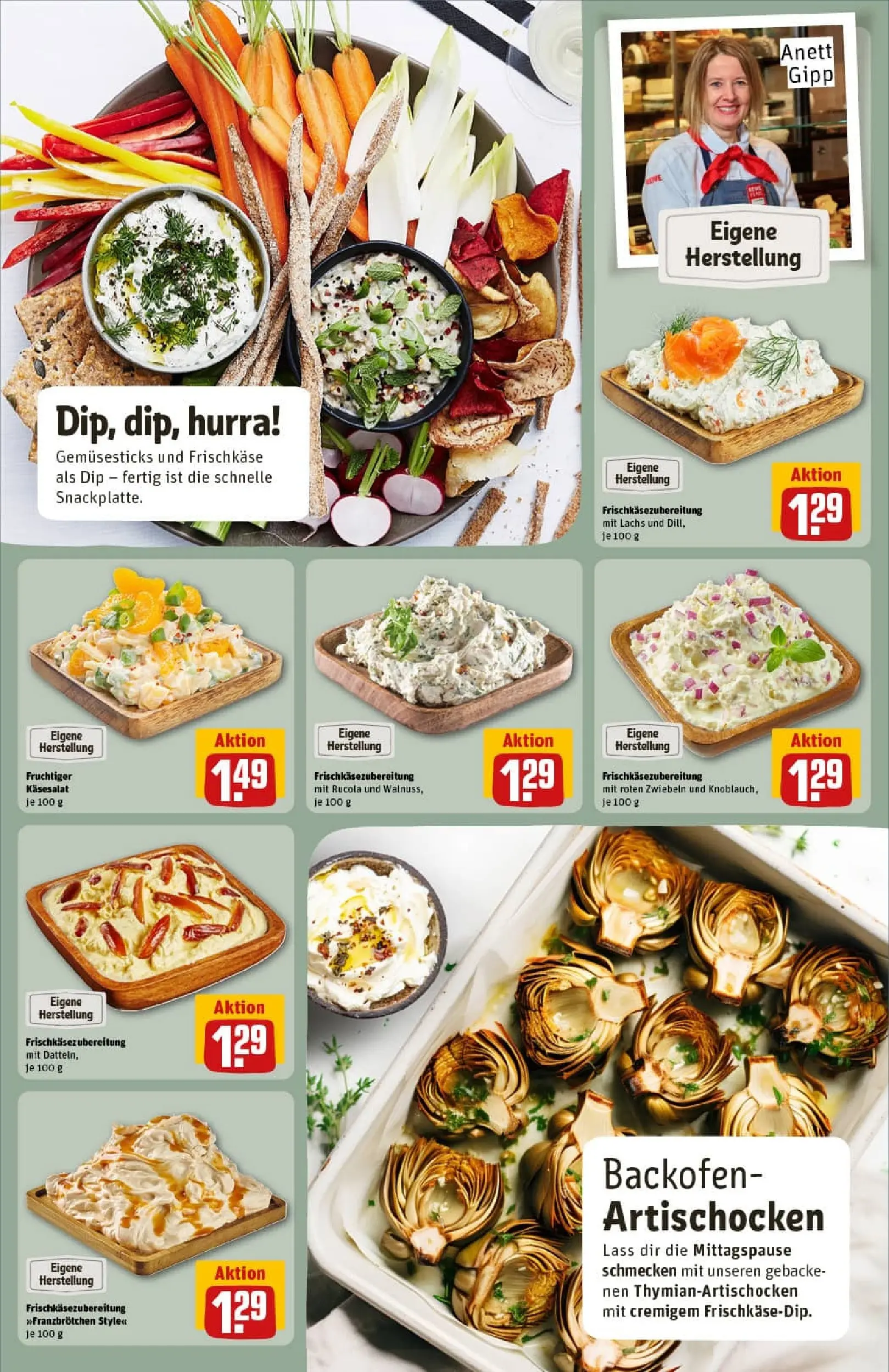 REWE Prospekt ab 19.10.2025 zum Blättern » Angebote | Seite: 15 | Produkte: Lachs, Knoblauch, Backofen, Frischkase