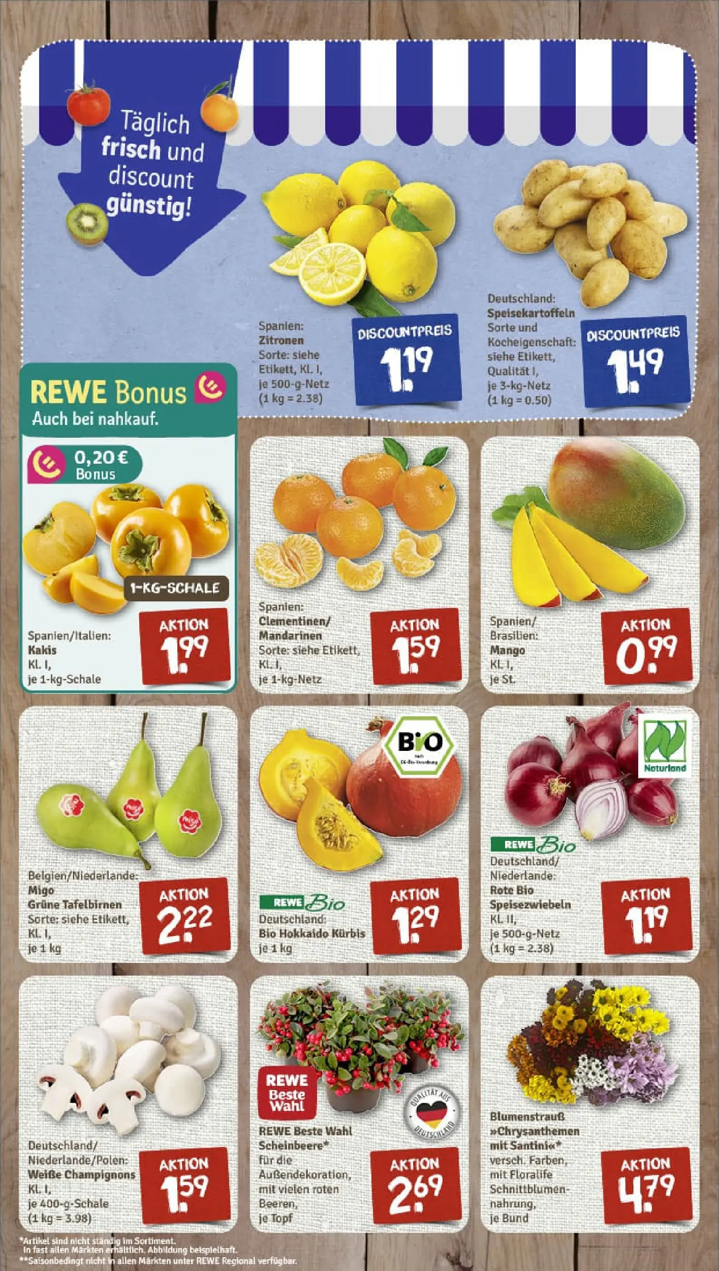 REWE Prospekt ab 19.10.2025 zum Blättern » Angebote | Seite: 3