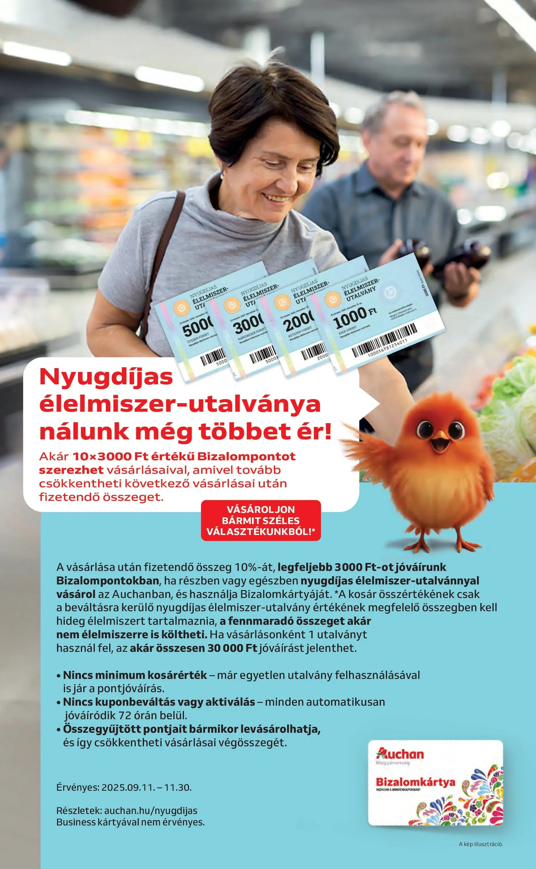 Akciós újság új Auchan - 2025.10.16. -tól/töl ⏳ | Oldal: 15 | Termékek: Kosár Auchan Akciós újság Székesfehérvár - 2025.10.16. -tól/töl > akció, lapozható szórólap 🛍️ | Oldal: 15 | Termékek: Kosár