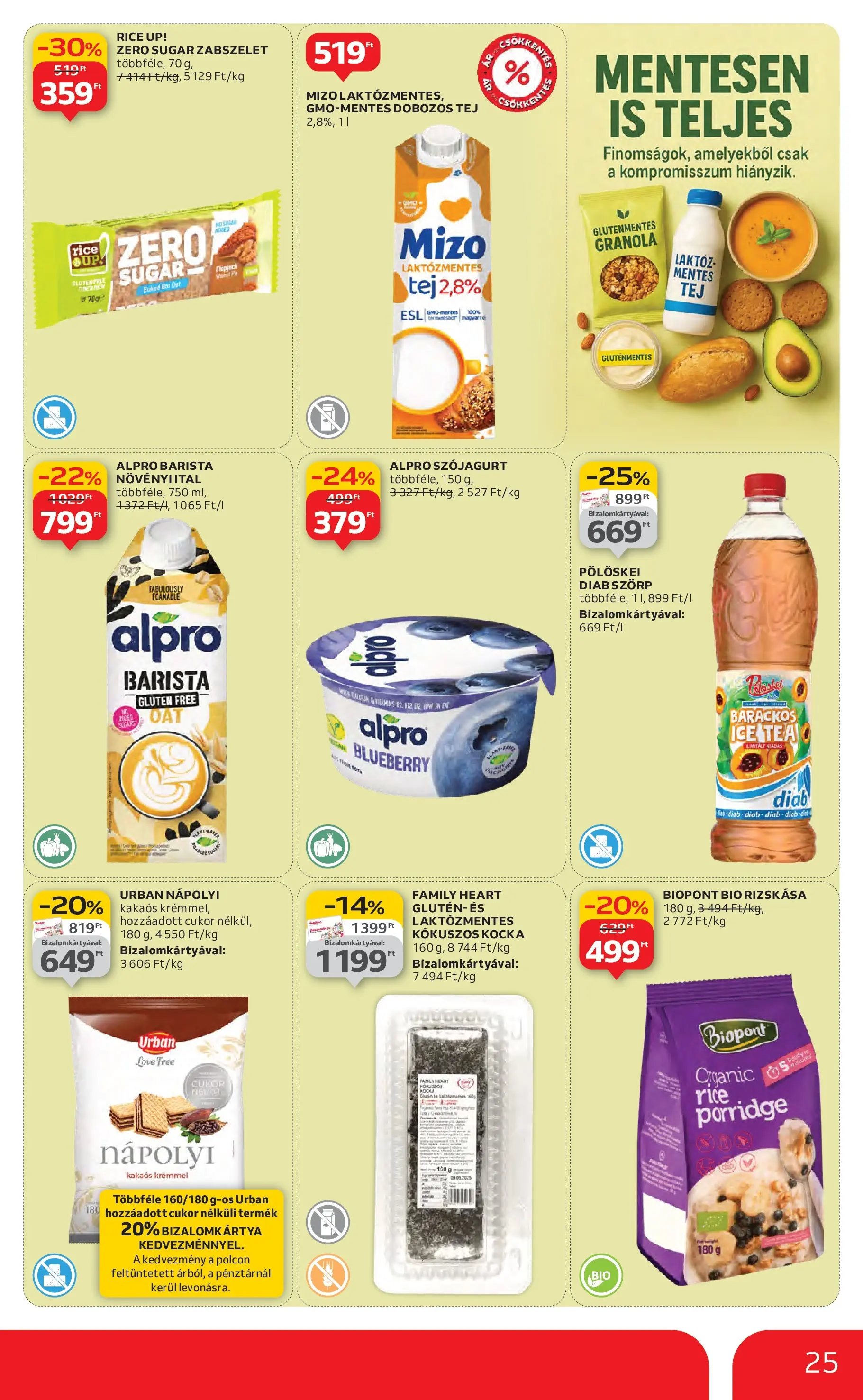 Akciós újság új Auchan - 2025.10.16. -tól/töl ⏳ | Oldal: 25 | Termékek: Alpro, Gluténmentes, Nápolyi, Cukor Auchan Akciós újság Székesfehérvár - 2025.10.16. -tól/töl > akció, lapozható szórólap 🛍️ | Oldal: 25 | Termékek: Alpro, Gluténmentes, Nápolyi, Cukor