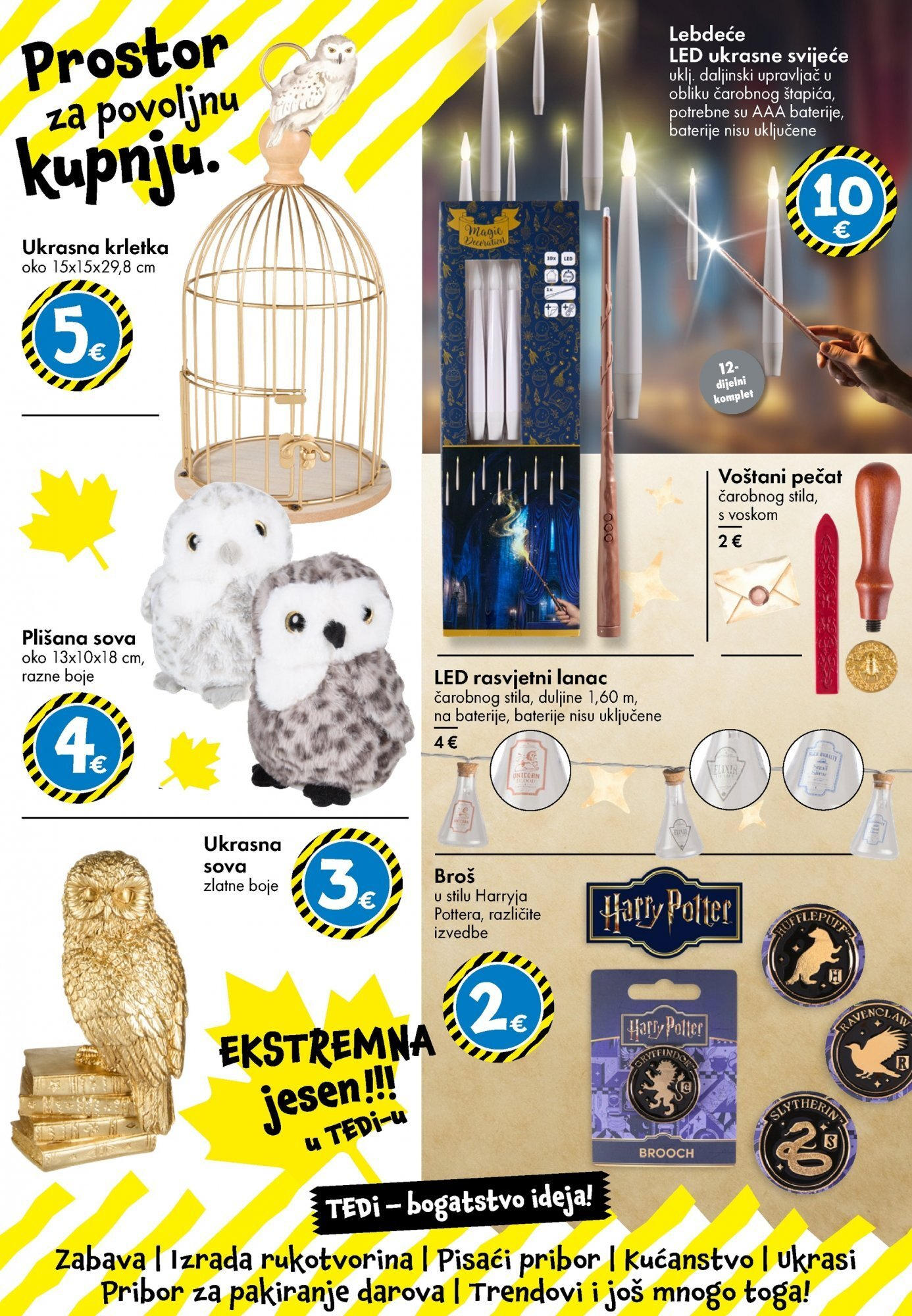 TEDi - TEDi katalog do 25.10.2025 novi od 16.10.2025 na listanje > letak digitalni | Stranica: 2 | Proizvodi: Baterije