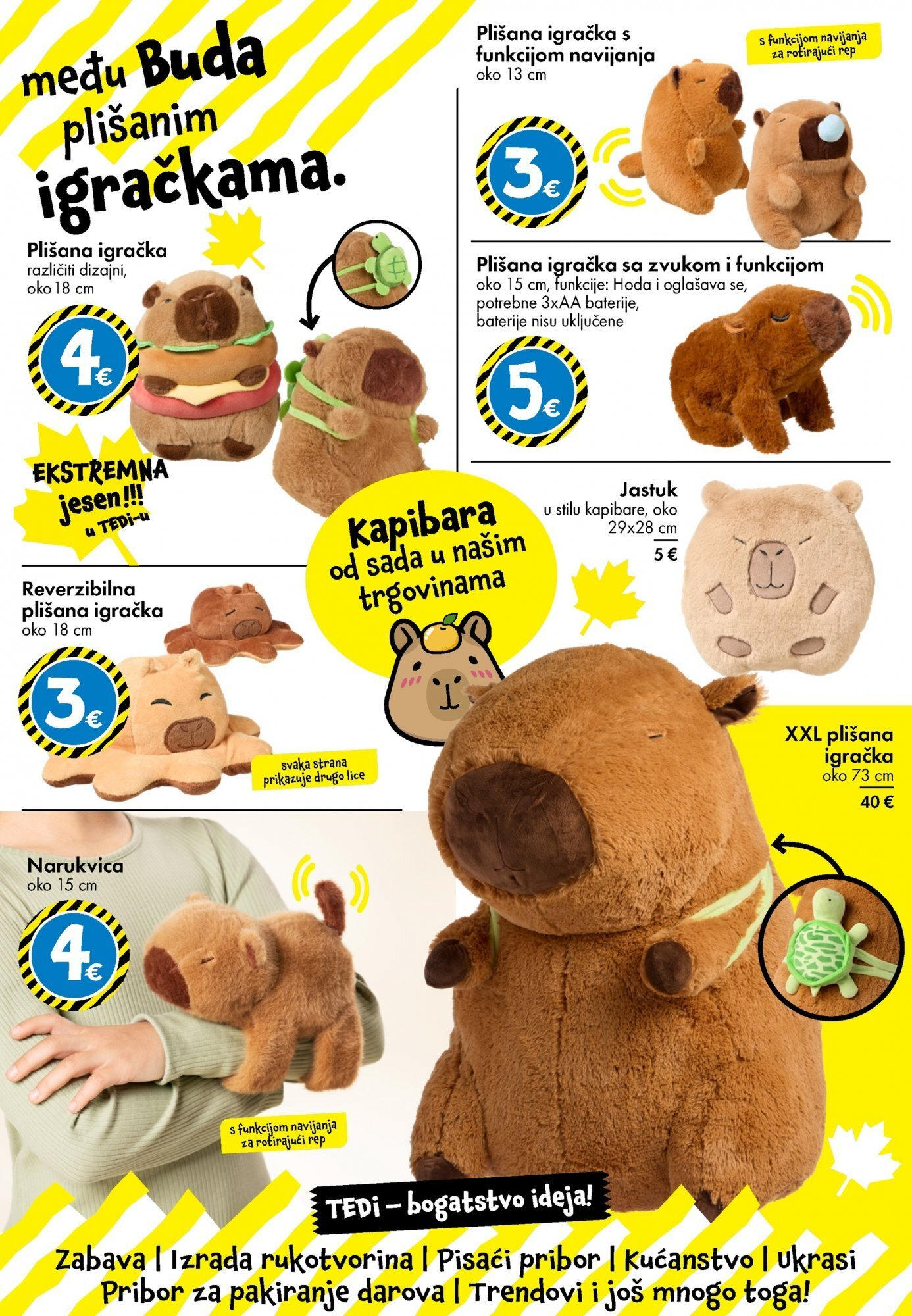 TEDi - TEDi katalog do 25.10.2025 novi od 16.10.2025 na listanje > letak digitalni | Stranica: 4 | Proizvodi: Jastuk, Baterije, Narukvica