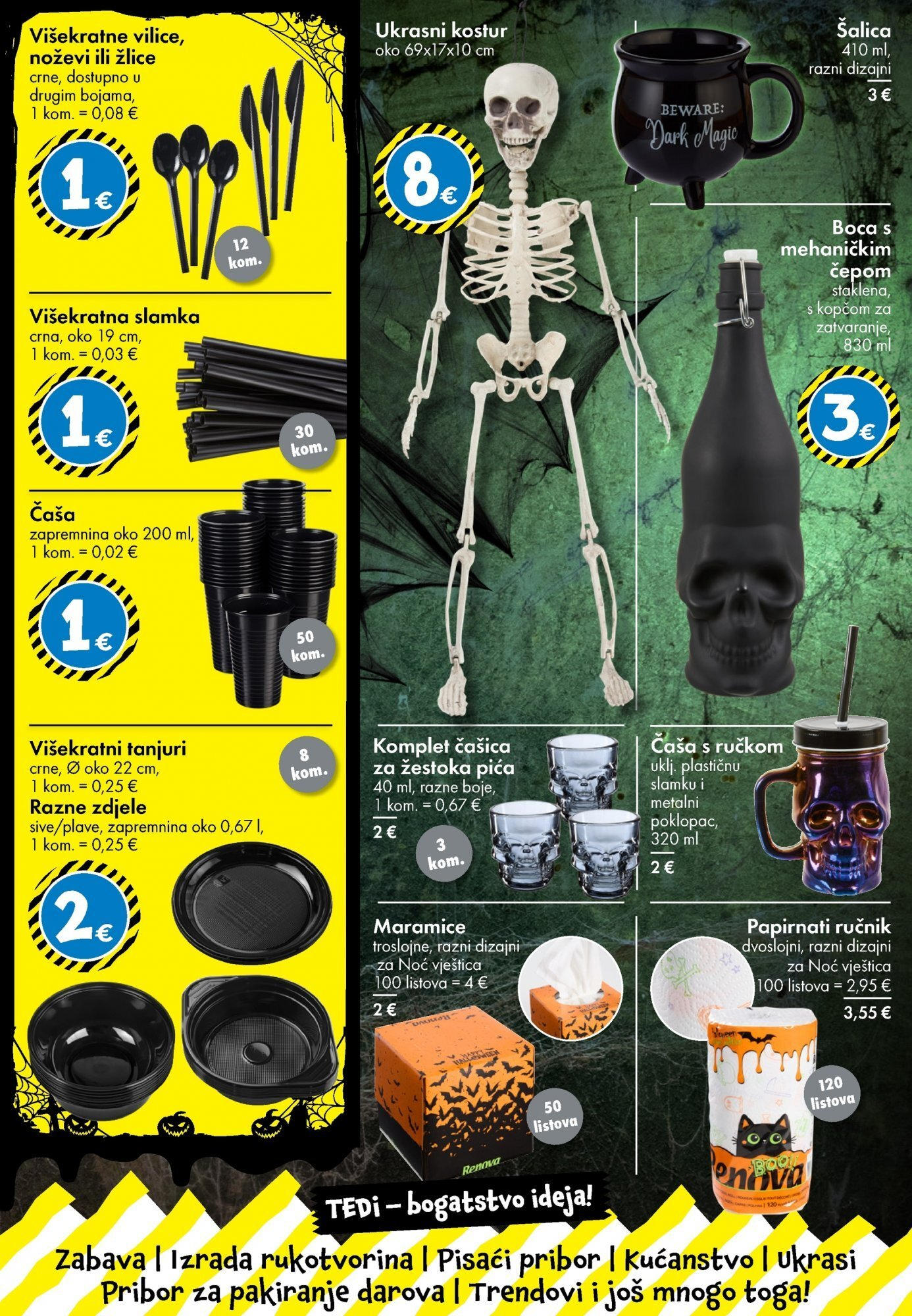 TEDi - TEDi katalog do 25.10.2025 novi od 16.10.2025 na listanje > letak digitalni | Stranica: 15 | Proizvodi: Pica, Ručnik, Šalica, Tanjuri