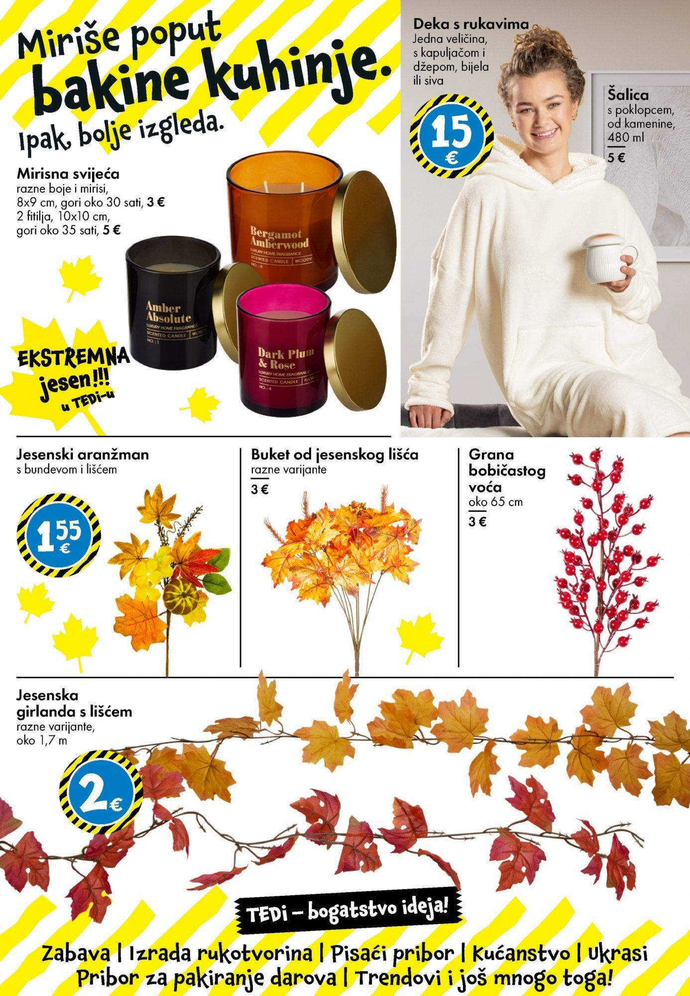 TEDi - TEDi katalog do 25.10.2025 novi od 16.10.2025 na listanje > letak digitalni | Stranica: 25 | Proizvodi: Šalica, Deka