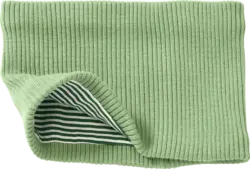 PUSBLU Loop Schal mit Ripp-Struktur, grün