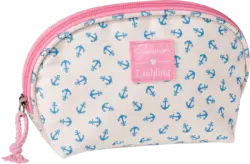 Vito & Joe Kosmetiktasche weiß/blau Anker "Sommerliebling"